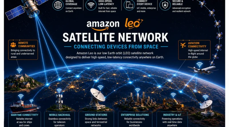 Amazon Leo Satellite Network - Connecting Devices From Space