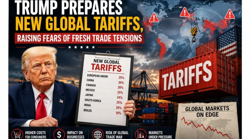 Trump Prepares New Global Tariffs Amid Trade Tensions (2026)