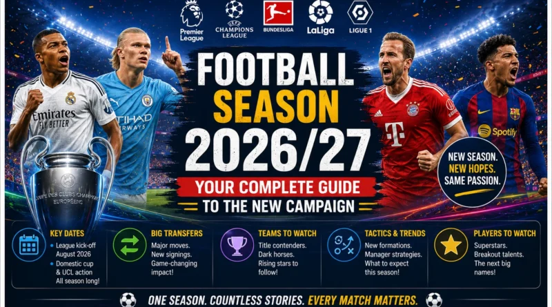 Football Season 2026/27 - Your Complete Guide to the New Campaign