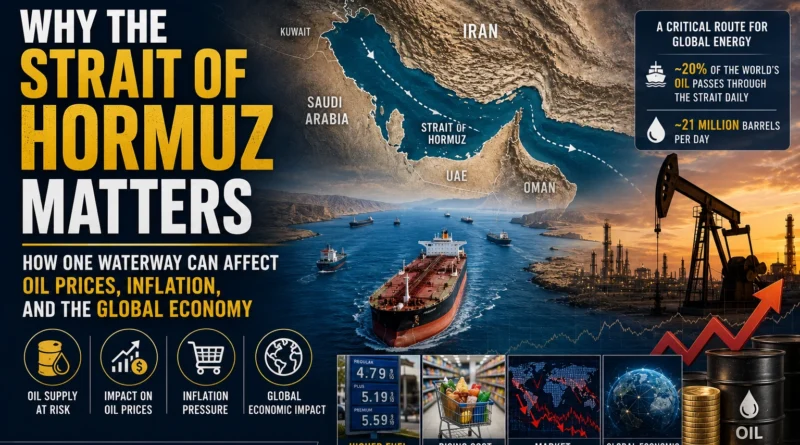Why the Strait of Hormuz Matters - How One Waterway Can Affect Oil Prices, Inflation, and the Global Economy